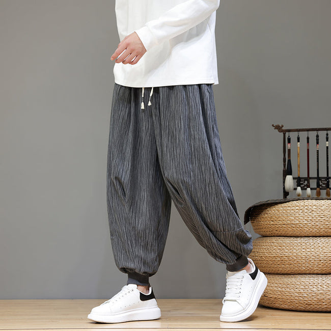 #QT219-WK18# Trendy Casual Wide-Leg Pants Hover Image