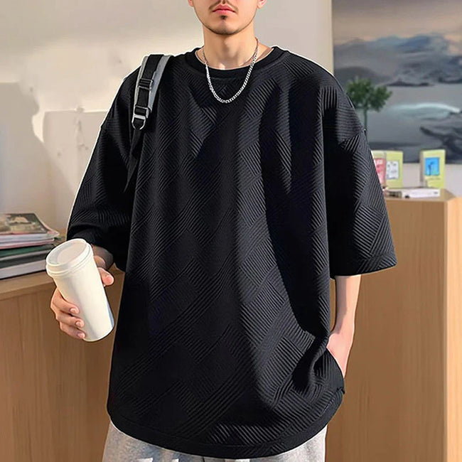 #MY-DZTY0036#Trendy Casual Short-Sleeved T-Shirt Hover Image
