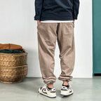 #QM-HL301-TM#復古做舊休閑長褲