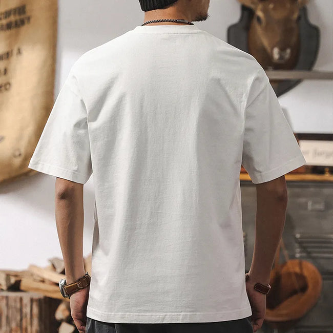 #JT-YTX626-ST# American Retro Short Sleeve T-Shirt Main Image
