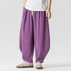 #QT713-K307#Japanese Casual Wide-Leg Pants