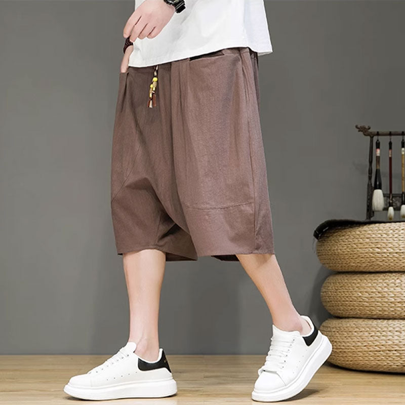 #220-2-K2314# 潮品休閒闊腿褲