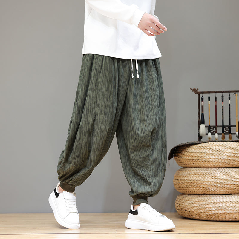 #QT219-WK18# Trendy Casual Wide-Leg Pants
