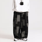 #A057-K205# Trendy Casual Denim Trousers
