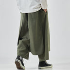 #A048-K403# 潮品棉麻休閒褲