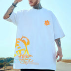 #XF-0419d# Trendy Casual Short-Sleeved T-shirt
