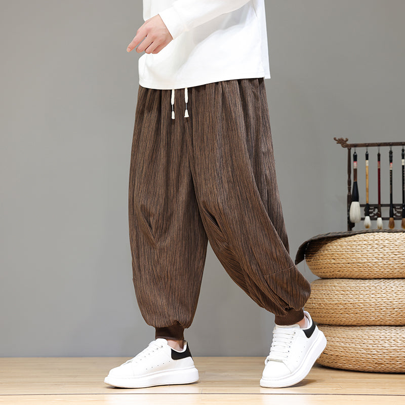 #QT219-WK18# Trendy Casual Wide-Leg Pants