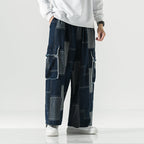 #A057-K205# Trendy Casual Denim Trousers