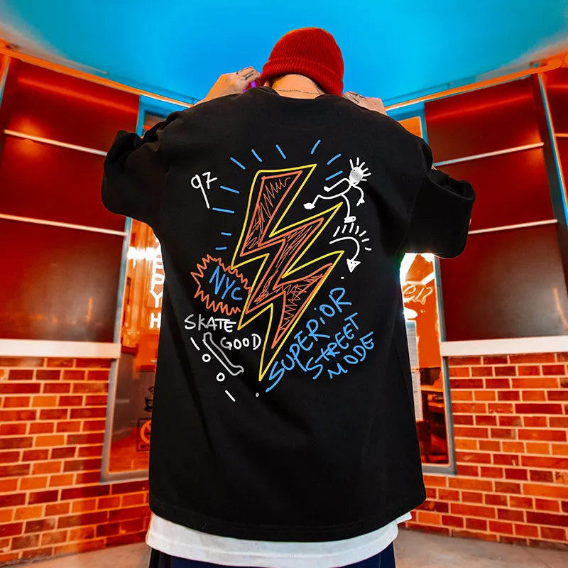 #HS-DT1920#潮品休閒短袖T恤