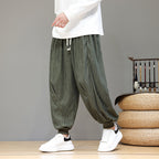 #QT219-WK18# Trendy Casual Wide-Leg Pants