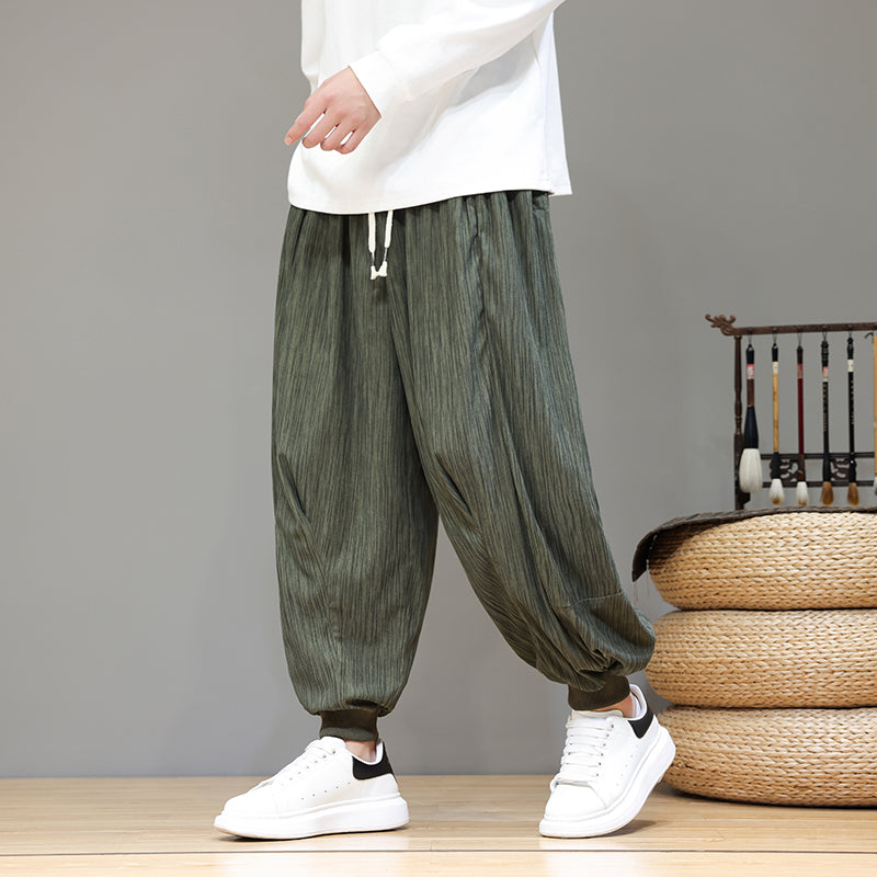 #QT219-WK18# Trendy Casual Wide-Leg Pants