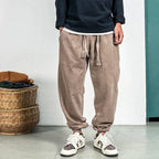 #QM-HL301-TM#復古做舊休閑長褲