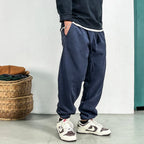 #QM-HL301-TM#復古做舊休閑長褲