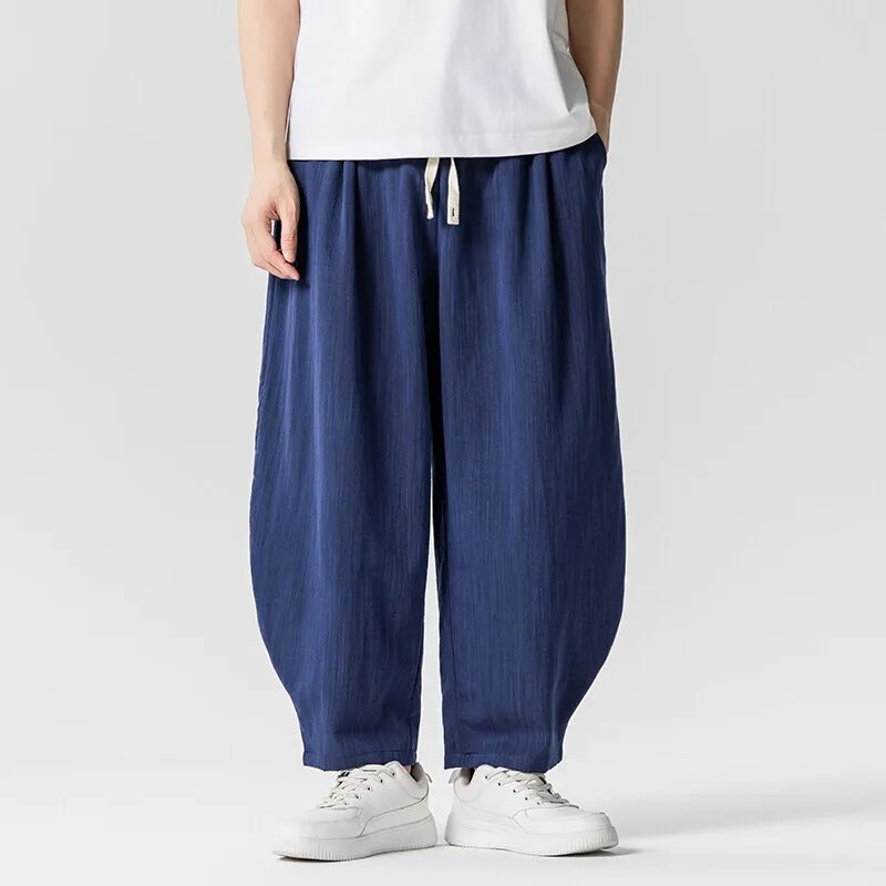 #QT713-K307#Japanese Casual Wide-Leg Pants